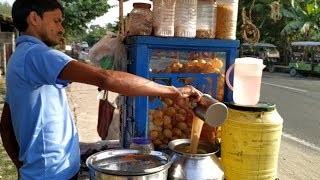 Eating Panipuri  Fuchka  Golgappa   Indian Street Food Kolkata  Bengali Street Food [upl. by Call]