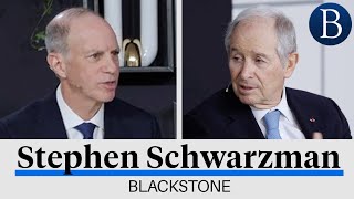 CEO Steve Schwarzman Makes the Case For Buying Blackstone Stock  At Barrons [upl. by Novej671]