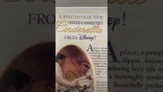 ￼ Roger and Hammerstein’s Cinderella 19￼￼97 vhs tape disney vhscollector musicals cinderella [upl. by Leidag812]