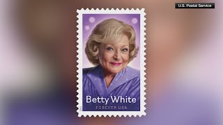 USPS honors Golden Girls actor Betty White with forever stamp [upl. by Meihar54]