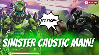 THE MOST TOXIC CAUSTIC IN THE GAME Apex Legends Season 21 [upl. by Hrutkay]