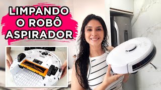 LIMPEZA SEMANAL  ROBÔ ASPIRADOR KABUM SMART 700 [upl. by Tiebout]