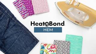 How to Use ThermOWebs HeatnBond Hem Tape [upl. by Phia]