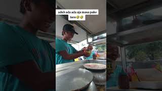 Crepes pake taro🤣😁🤔 crepes streetfood caramembuatcrepes food crepesjumbo kuliner [upl. by Reaht]