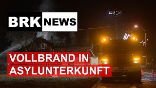 Hergiswil bei Willisau LU Keine Verletzten nach Brand in Asylunterkunft [upl. by Lerrud]