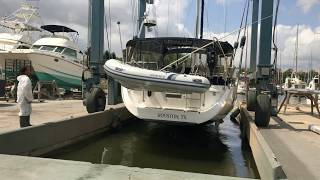 Beneteau 473 Haul Out SV Seabbatical [upl. by Arni652]