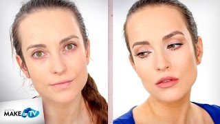 Jak wykonać naturalny makijaż na co dzień nude makeup  tutorial Hani [upl. by Naresh]