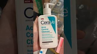 Cerave Acne Control Cleanser for smaller pores shorts skincaretips [upl. by Echo547]