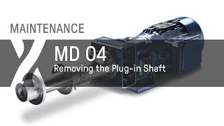 Maintenance MD  04  Removing the Plugin Shaft [upl. by Eceerehs]