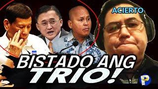 HUMARAP si Col Acierto sa QuadCom BINULGAR ang koneksyon ni FPRRD Bato Bong Go sa mga dr uglords [upl. by Feriga109]