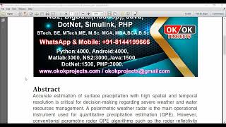 Polarimetric Radar Quantitative Precipitation Estimation Using Deep Convolutional Neural Networks [upl. by Nyrual]