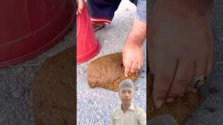 Gobar se cake bana diya 😂🔥 shorts funny comedy challenge experiment food mrgsdbhaiya tiktok [upl. by Ynohtnaeoj]