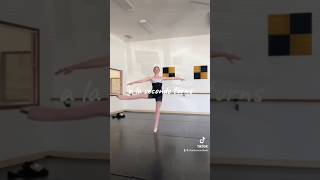 HOW TO DO A LA SECONDE TURNS ballet pointeshoes ballerina turns pirouette [upl. by Larrabee]