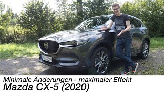 2020 Mazda CX5 SkyactivD 184 AWD SportsLine Langzeittest 4K  Autophorie [upl. by Airdnna]