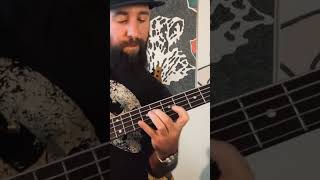 50 CENT WANKSTA ON BASS GUITAR [upl. by Tnias]