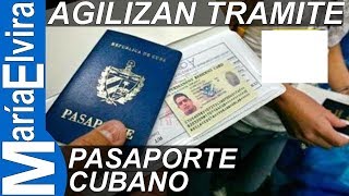 Agilizan tramite de pasaporte cubano [upl. by Kirbee]