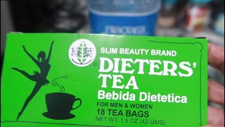 Bebida Dietetica Dieters Tea Over The Laso Dieters Tea [upl. by Natalya]