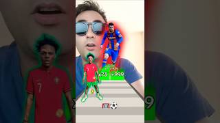 Cristiano ronaldo goat Ishowspeed vs messi 9 🥅⚽ ronaldo messi [upl. by Eiramyllek]