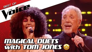 TOP 10  Tom Jones SINGALONGS in The Voice [upl. by Gintz358]