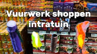 vuurwerk shoppen intratuin [upl. by Trabue457]