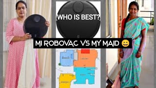 இது செய்யும் வேலையை பாருங்க 🤔அதிசயமா இருக்குMI ROBOVAC Complete Demo amp Review in TamilVlog [upl. by Imena581]