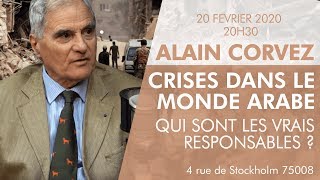 🎙 Colonel Corvez  Crises dans le monde arabe  qui sont les vrais responsables [upl. by Colp]