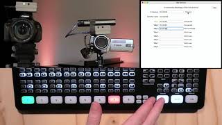 Tally Lights Switcher for Blackmagic ATEM mini EXTREME ISO Demonstration [upl. by Melonie]