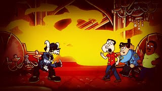 Tabi Vs QuagmireJoe And Cleveland Genocide V1 X Fashioned Values FNF Mashup [upl. by Nylirak267]