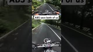 Abs saved us Honda cb350 rs cb350rs gopro hondabikes hondacb350rs hondahnesscb350 [upl. by Sualakcin]