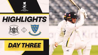 Sussex claim promotion with victory over Glos  Gloucestershire v Sussex  Day three highlights [upl. by Amilas]