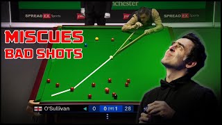 Bad Snooker Shots amp Miscues  Tour Championship 2024 [upl. by Vershen]