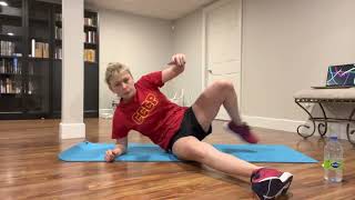 Caroline Girvan workout epic beginner day 3 Core [upl. by Ahlgren]