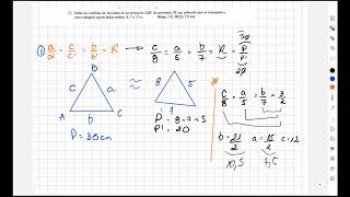 Semejanza de Triángulos [upl. by Nirehs]