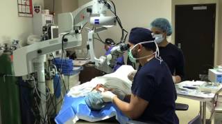 Intacs placement surgery to treat keratoconus Dr Ebbie Soroudi MD MS [upl. by Ware]