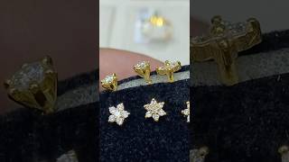 diamond nose pin only 185Riyal diamond diamondnosepin gold jewellery goldnecklace [upl. by Eob]