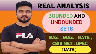 Real analysis  bounded and unbounded sets definition with examples [upl. by Annohsak]