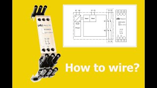 Hoe sluit ik een PILZ PNOZ X7 veiligheidsrelais aan [upl. by Nonad]