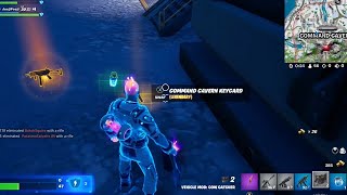 Eliminating Gunnar and Getting the Command Cavern Keycard  Fortnite Chapter 3 Season 2 [upl. by Alolomo95]