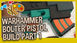 WARHAMMER 40K BOLTER PROP TUTORIAL  Bolter Prop Tutorial Part One [upl. by Rimas]