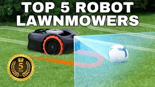 The 5 Best Robotic Lawn Mowers of 2024 🏆Robotic Mower [upl. by Nosremaj]