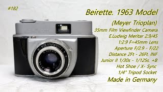 BEIRETTE 1963 Model [upl. by Sapphera905]