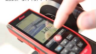 Leica DISTO™ S910  how to use Data Capture in DXF [upl. by Eniamat]