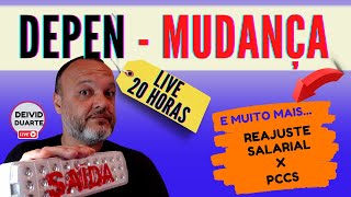 DEPEN PR 2022  MUDANÇA  REAJUSTE SALARIAL e Muito mais [upl. by Mensch]