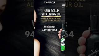 Hair scalp vitalizing oil haircare silkyhair hairgrowth haircolor scalpoil hairfalltreatment [upl. by Charry]