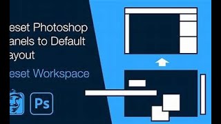 How to Reset Workspace in Adobe Photoshop  Easy Guide for Beginners l adobephotoshop workspace [upl. by Luhem]