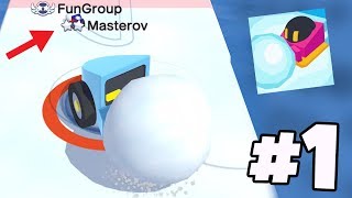 BIGGEST SNOWBALL EVER vs Smallest Snowball Ever  Snowballio Gameplay Part 1 [upl. by Baalbeer752]