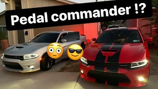 Pedal Commander Install and drive THIS THING IS INSANE 2019 Dodge Charger RT [upl. by Bernelle]