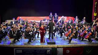 W A Mozart Air de la reine de la nuit O Zittre Nicht Yosra Abid et lOST Sousse Février 2018 [upl. by Slavin]