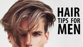 HEALTHY HAIR TIPS FOR MEN  HOW TO HAVE HEALTHY HAIR  Mens Hair Care [upl. by Colp885]