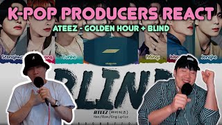 Musicians react amp review ♡ ATEEZ  Golden Hour  BLIND [upl. by Abil]